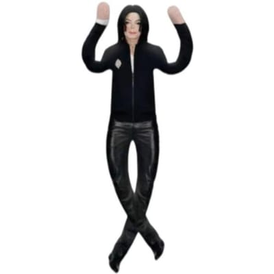 Nieuwe Michael Jackson Cosplay Prop Pop Knuffel Gevulde Figuur Pop Kamerdecoratie Abstract Gewricht Beweeglijkheid Props Cadeau