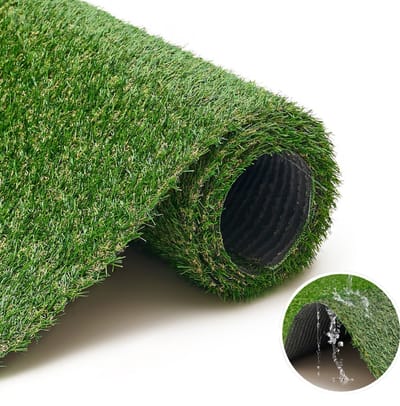 Tapiso Kunstgras Grastapijt Canyoo Groen 20 mm Gras voor Balkon Tuin Terras Maat- 150x450