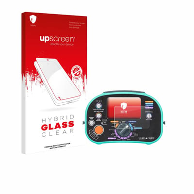 upscreen - Screenprotector voor Kewtech KT63DL - Folie Beschermfolie Beschermglas transparant