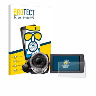 BROTECT - Screenprotector voor Sony FDR-AX53 - Folie Beschermfolie Beschermglas matte