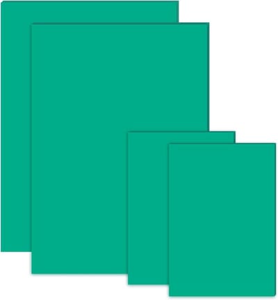 Drukplaten - Linoleum Platen - Creatief Drukken - Zachte Materiaal - 4 Stuks - Groen