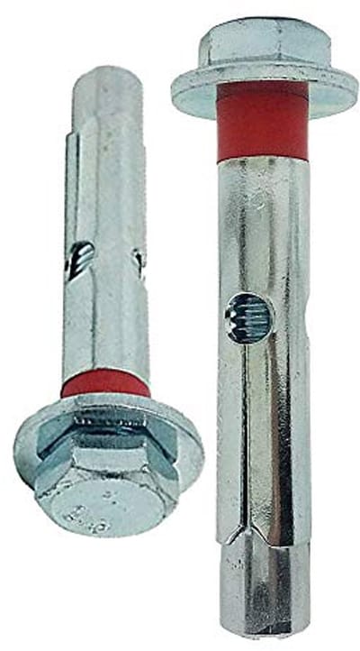 Metalen Ankerpluggen M6-8 - PACK 20 - Voor Beton en Muurbevestiging