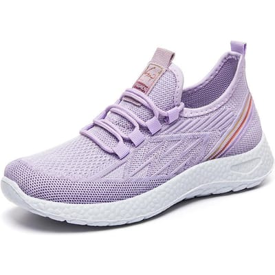 Schoenen Dames Nieuwe Damesschoenen Enkelschoenen Polyurethaan Vliegweefsel Casual Sportschoenen Dames 41 white