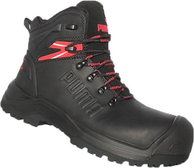 PUMA IRON HD BLK MID S3S FO LG CI SR 632740200000041 Veiligheidsschoenen S3S Schoenmaat (EU): 41 Zwart 1 paar
