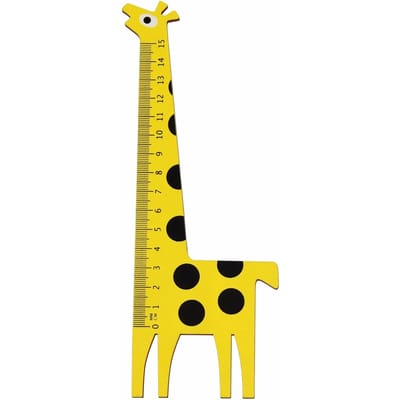 Houten liniaal voor kinderen Rex London Girafe