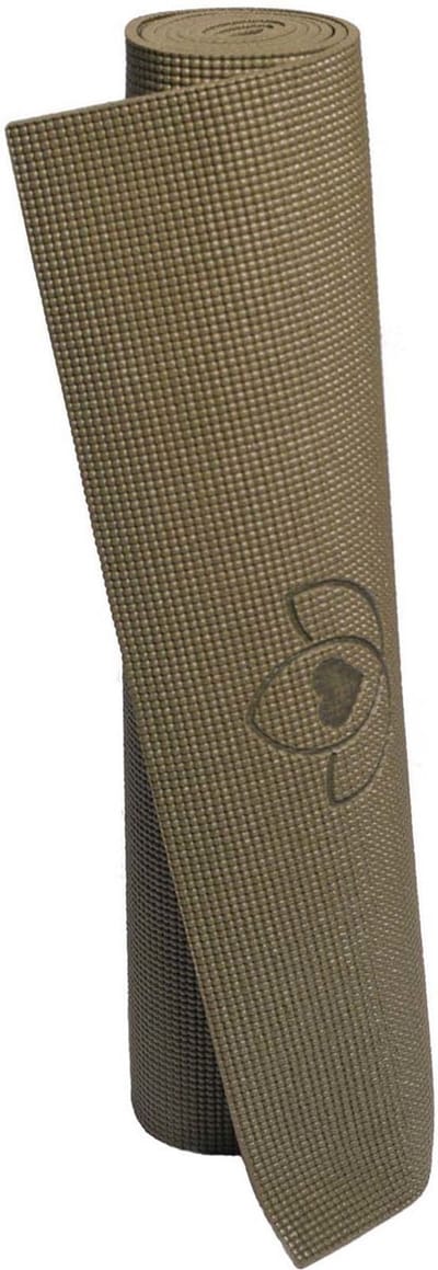 Yogamat sticky extra lang donkergroen - 200 cm - Lotus | 6 mm | fitnessmat | sportmat | pilates mat