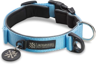 Premium reflecterende neopreen hondenhalsband in diverse kleuren en maten