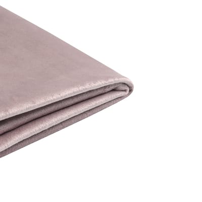 FITOU - Bekleding bed - Roze - 90 x 200 cm - Fluweel