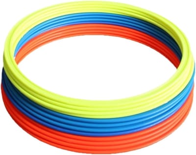Behendigheidsringen Set - Sportringen Trainingsringen - Agility Training - Duurzaam Acryl Materiaal - 5 Stuks 40 cm