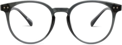 VERTEBRIL Panto - Sterkte -1.00 - Kleur Midnight Blue - GEEN leesbril – Unisex bril voor veraf - Ronde pasvorm – Stevig montuur - Kwalitatieve min-glazen - Voor dagelijks gebruik - Myopie/bijziendheid - Inclusief etui en doekje
