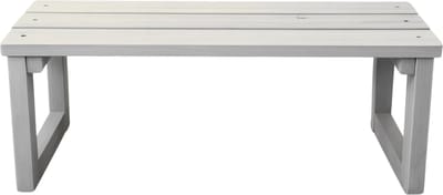 Handgemaakte Houten Tuinbank Steigerhout 3 zits – Gemonteerd Geleverd - Wit Tuinbank 170x45x38 cm - Ideaal voor Drie Personen - Behandeld Met Olie (beits) - Bank voor Tuin / Terras / Balkon