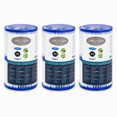Bestway Lay-Z-Spa Filtercartridge Type VI - 6 Stuks - Spa Filter Cartridge