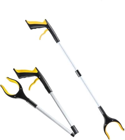 Afvalprikkers - Grijpstok Grijper - Voorwerpen Oppakken - Opvouwbaar Ontwerp - 82 cm - Veelkleurig