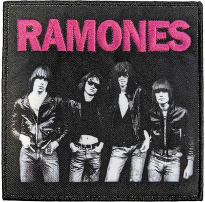 Ramones - Band Photo Patch - Zwart