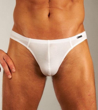 Olaf Benz String - 1000 White - maat L (L) - Heren Volwassenen - Katoen/elastaan- 1-07412-1000-L
