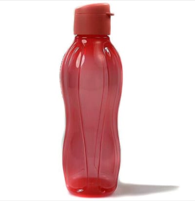 Eco Tupperwarel 500ML Rood drinkfles