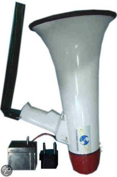 Megafoon op batterij 33 cm