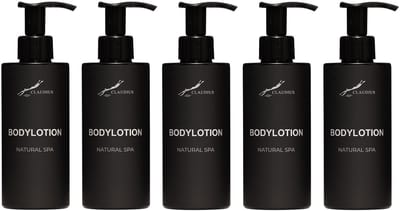 Splashbox Bodylotion Natural Spa – 300 ml – set van 5 stuks - Hydraterend & Verzorgend