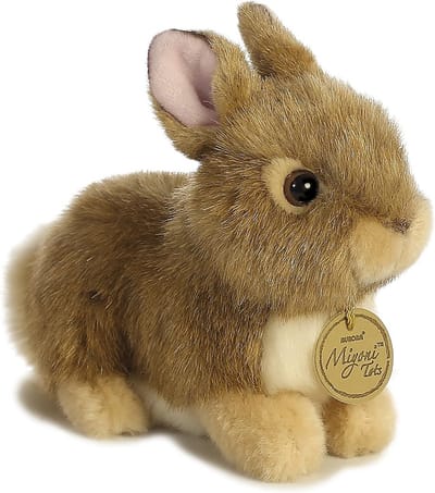 Schattige Pluchen Baby Konijntje Knuffel Zacht Roze Oren