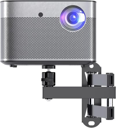 Projector Muurbeugel - Projectorhouder Beamer - Thuisbioscoop Inrichten - 360 Graden Draaibaar - Max 10kg - Zwart