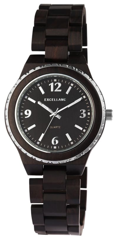 EXCELLANC Excellanc unisex-polshorloge zilver van kleur, mineraalglas