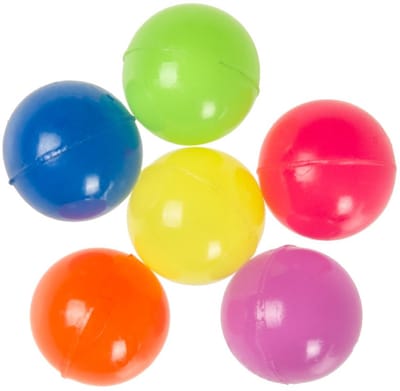 Duckiez stuiterbal Neon 27Mm - 100 stuks