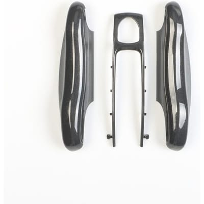 Agate Grijs Voor Porsche Panamera Spyder Carrera Macan Boxster Cayman Cayenne 911 970 981 991 Sleuteletui Hoes Sleutelhanger Accessoires gray