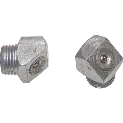 Haakse Centraalx1 DIN 3405 Smeernippel Staal M8x1 DIN 3405 [2 Stuks]