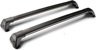 Audi A6 Allroad 5drs Estate april 2012 - heden Premium Dakdrager Zwart Whispbar Auto Exterieur Accessoires