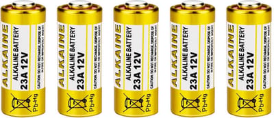 12V 23A Batterijen Alkaline - Set 5 stuks 23A 12V Batterijen 5 pack OWO - 2v 23a a23 bLRV08 L1028 RVO8 23AE MS21 MN21 E23A K23A V23GA GP23A 8LR932 8LR23 VR22 8F10R EL12