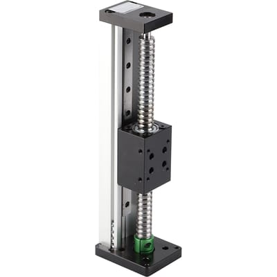 Precisie Schuiftafel Kogelomloopspindel Lineaire Fase Schuif Effectieve Slag 150mm voor NEMA 23 Motor