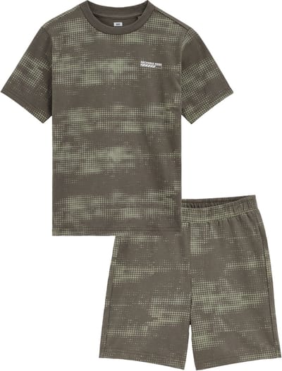 WE Fashion Jongens pyjama met print