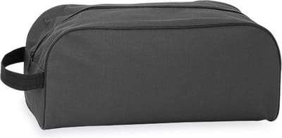 Schoenentas - 8 liter - zwart - 35 x 16 x 15 cm - polyester - ritssluiting - reizen - opbergen