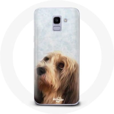 Hoesje voor Samsung Galaxy A6 2018 Petit basset griffon vendeen