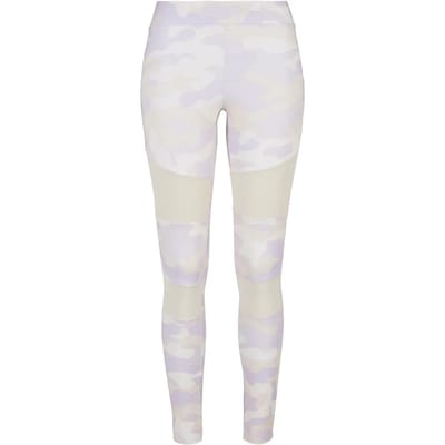 Urban Classics - Camo Tech Mesh lilaccamo Sportlegging - XS - Paars