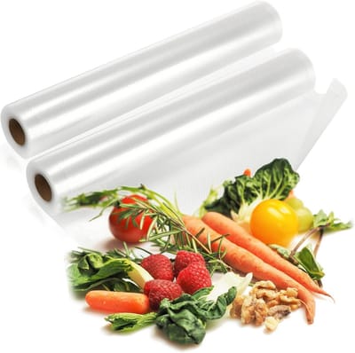 Vacumeerrollen Set van 2 (2x3m) - Professionele Vacuümzakken voor Sous-Vide, Vrieskist en Folie Sealer