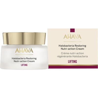 AHAVA Halobacteria Crème - Herstelt & Voedt Rijpere Huid | Anti-Rimpel & Verhelderend | Gezichtscreme voor mannen & vrouwen | Anti-aging Dagcreme - 50ml