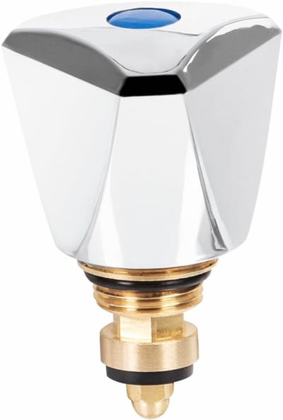 Ventielbovendeel 3/8 inch met kunststof kapgreep - Ergonomisch & Duurzaam
