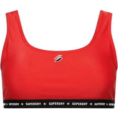 Superdry - Elastisch Code Micro topje - Dames - Badpakken