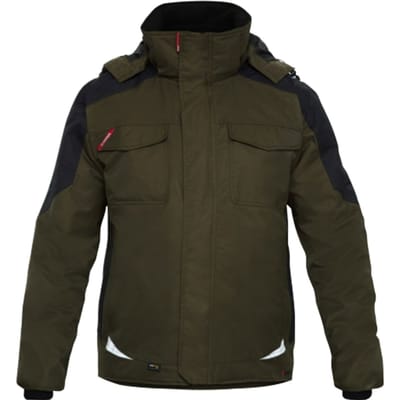 Engel Galaxy winterjack 1410-354 - Forest Green / Black - 3XL