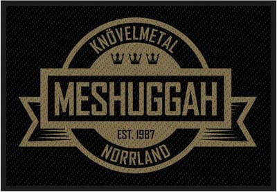 Meshuggah - Crest Patch - Zwart