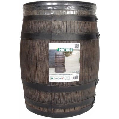 Wateropvangbak - NATURE - Vat - 50 liter - Rotogevormd PE - Accessoires inbegrepen