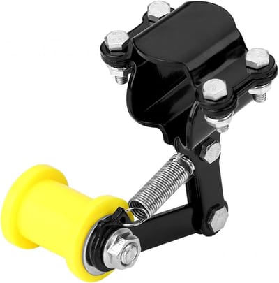 Kettingspanner Motorfiets - Kettingspanner Spanner - Motoronderhoud - Universele Pasvorm - 3.3cm Wiel - Zwart