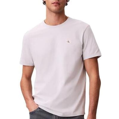 Calvin Klein Grijze Katoenen Heren T-Shirt
