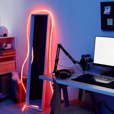 Rode LED COB Strip 5M 24V IP67 - Duurzame Verlichting - Rood licht - Overig - Rood - SILUMEN