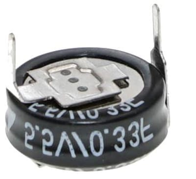Ultracapacitor Set - Supercondensator Energieopslag - Elektronica Projecten - Hoge Capaciteit Lage Weerstand - 5.5V 0.33F - Niet gespecificeerd