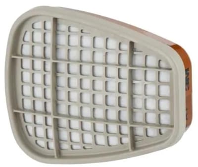 3M Gas&dampfilter 6055 A2 (2 stuks) - Beschermingsmiddel