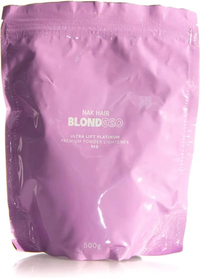 NAK HAIR BLONDE EGO ULTRA LIFT PLATINUM POWDER LIGHTENER 500G