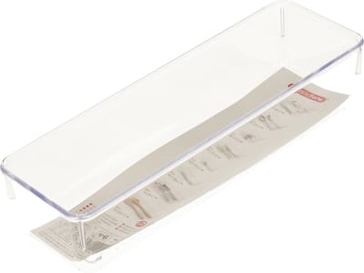 Plasticforte Lade organizer Skuff - transparant - kunststof - 23 x 7,5 x 5 cm - modulair - ladeverdeler