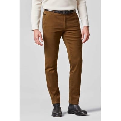 Meyer Broek Bonn Super-Stretch Luxury Heavy Twill Organic Cotton Caramel / male